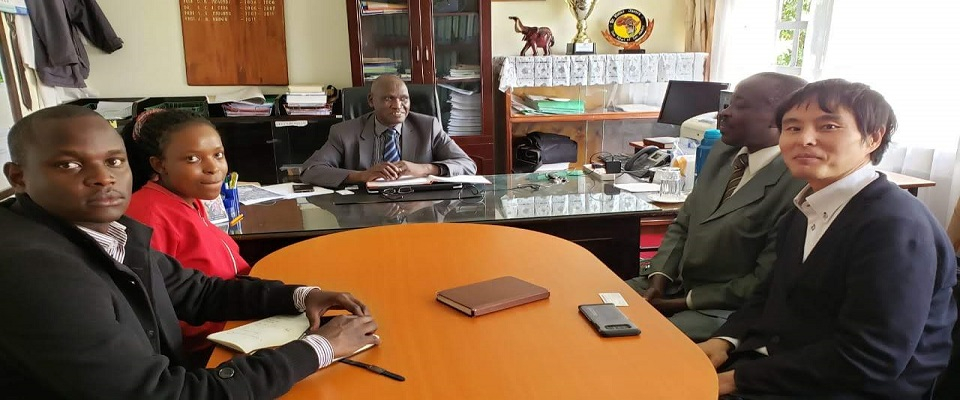 GIS Trainers Courtesy Call